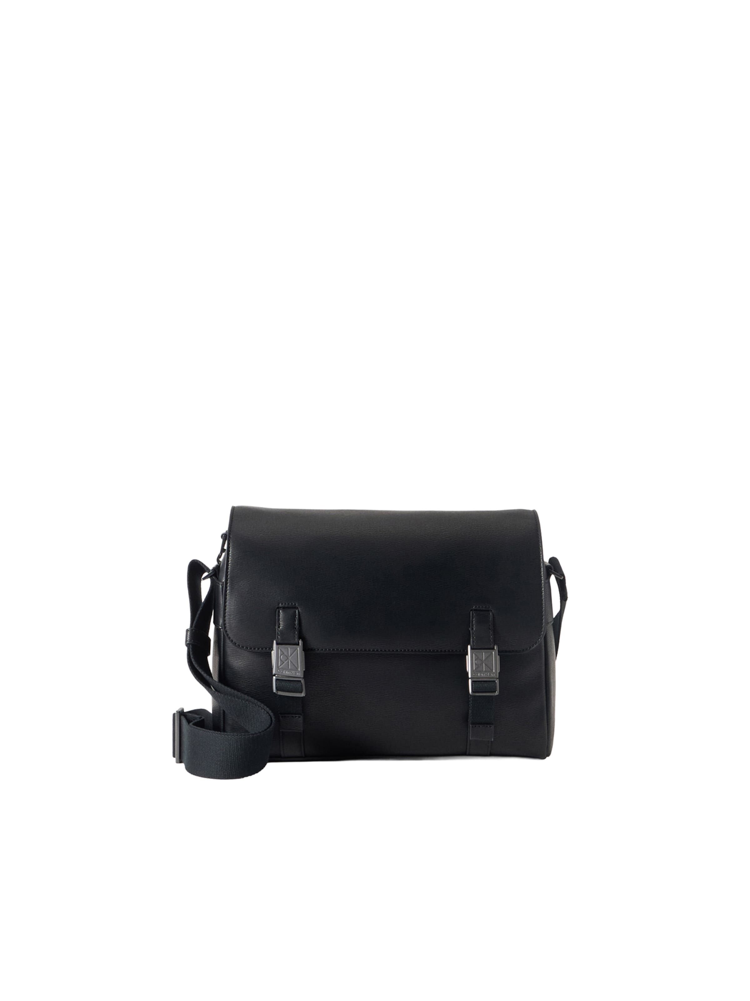 Messenger de la Calvin Klein pe negru: față
