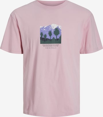 T-Shirt 'LUCCA' JACK & JONES en rose : devant