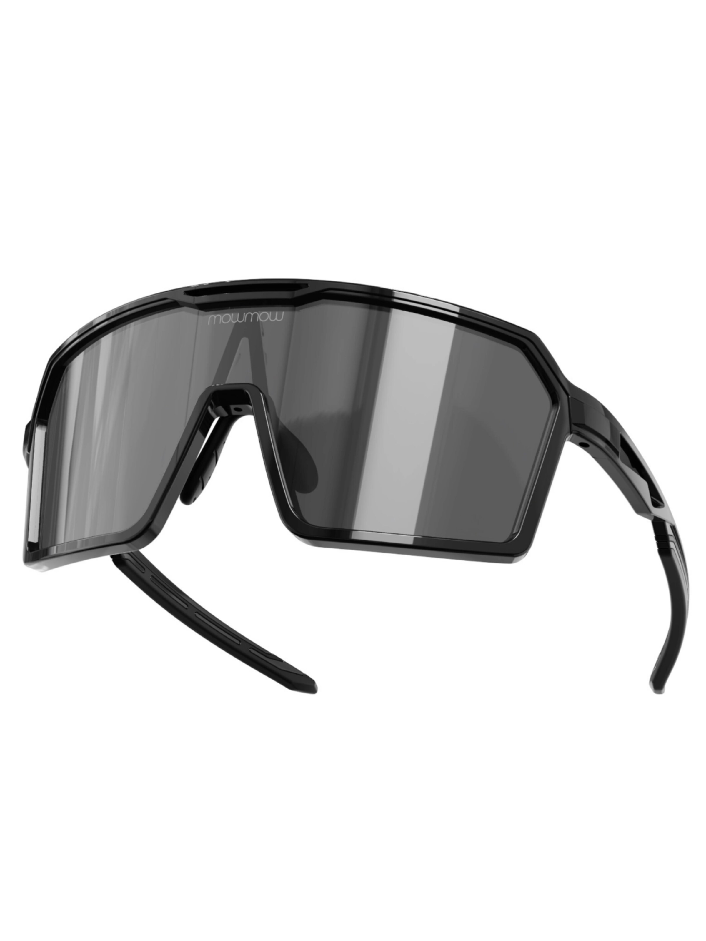 Mowmow Sportzonnebril 'MowMow Wizard Sunglasses - Sports Glasses - Photochromic Lens - Men - Women' in Grijs: voorkant