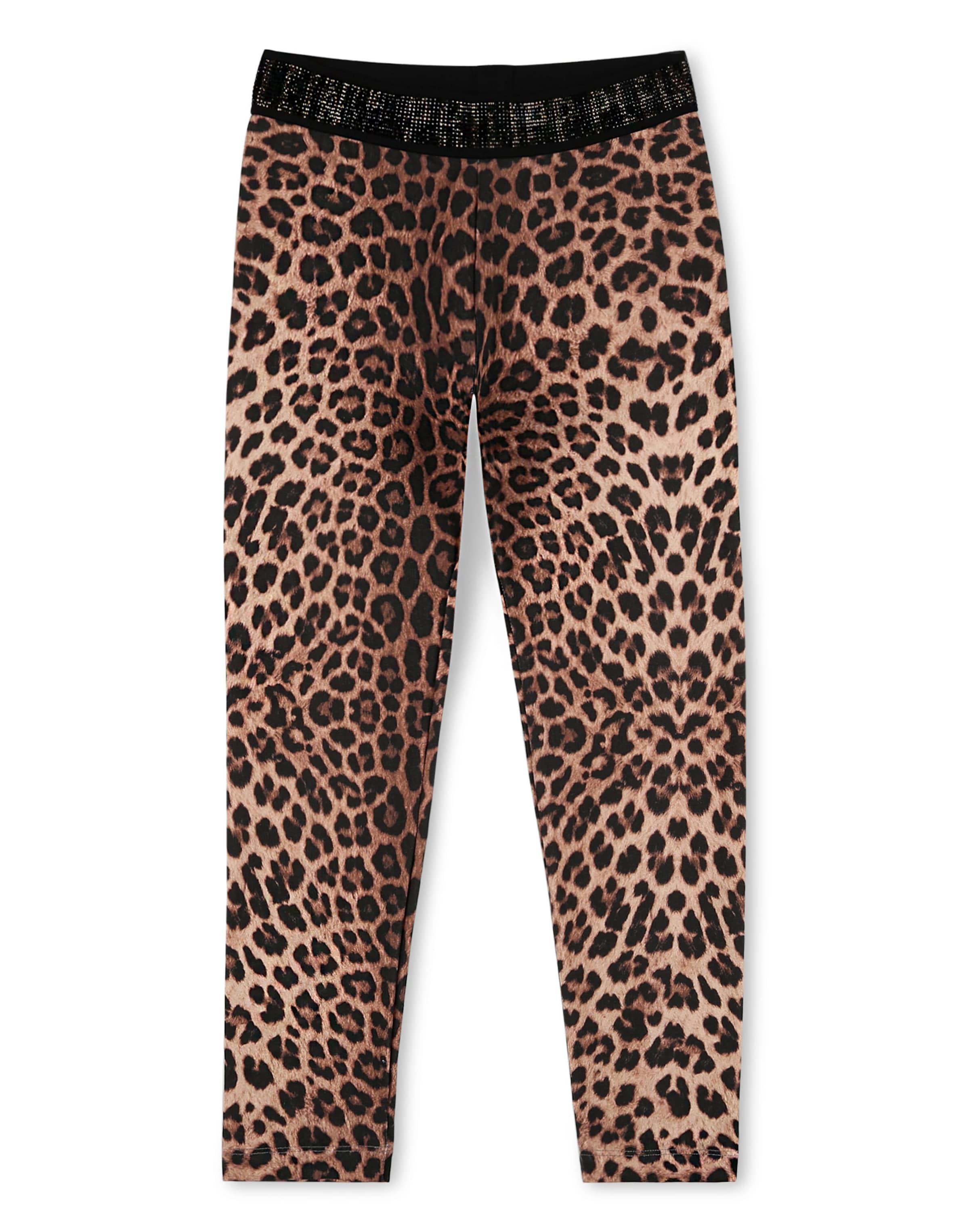 Philipp Plein - Skinny Leggings en beige: frente