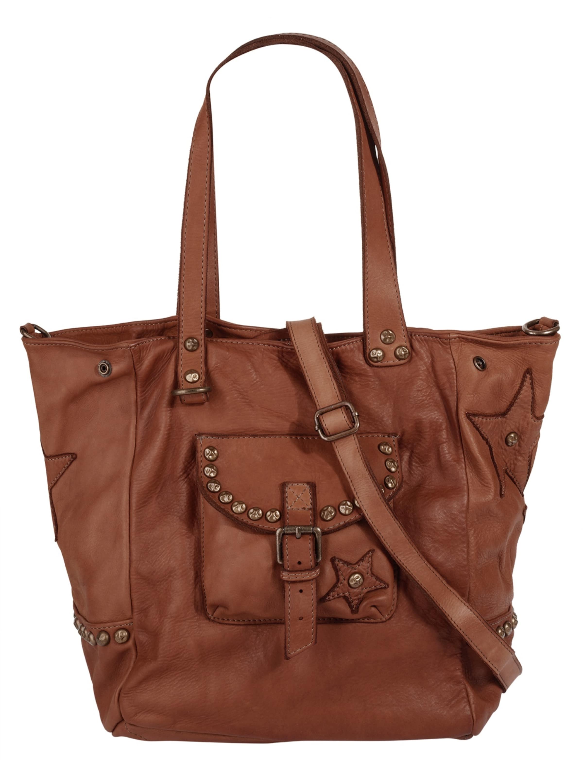 Cabas Samantha Look en marron : devant