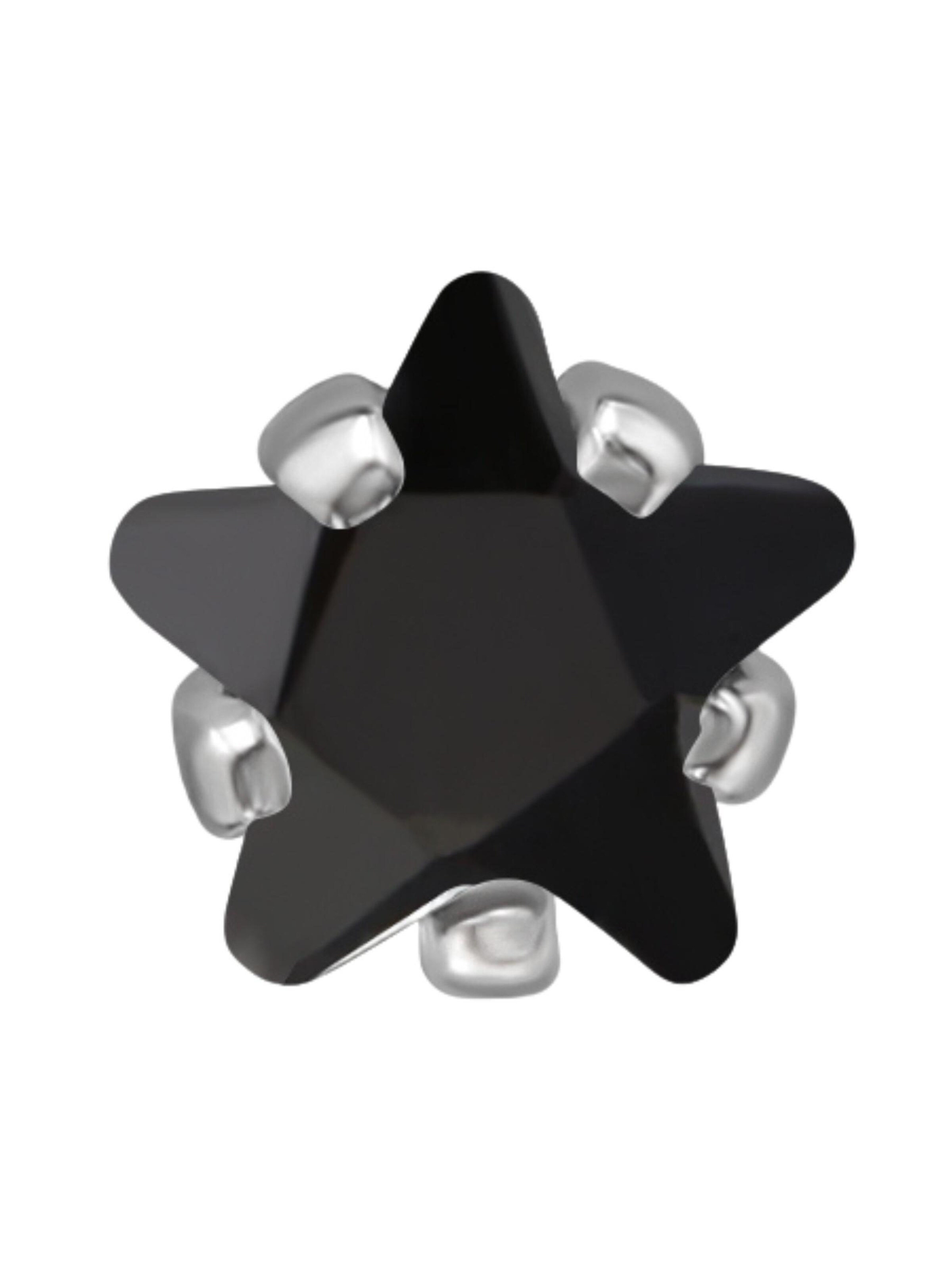 Maxte Ohrringe 'Stern'‌‌‌‌‌‌‌‌‌‌ in Silber