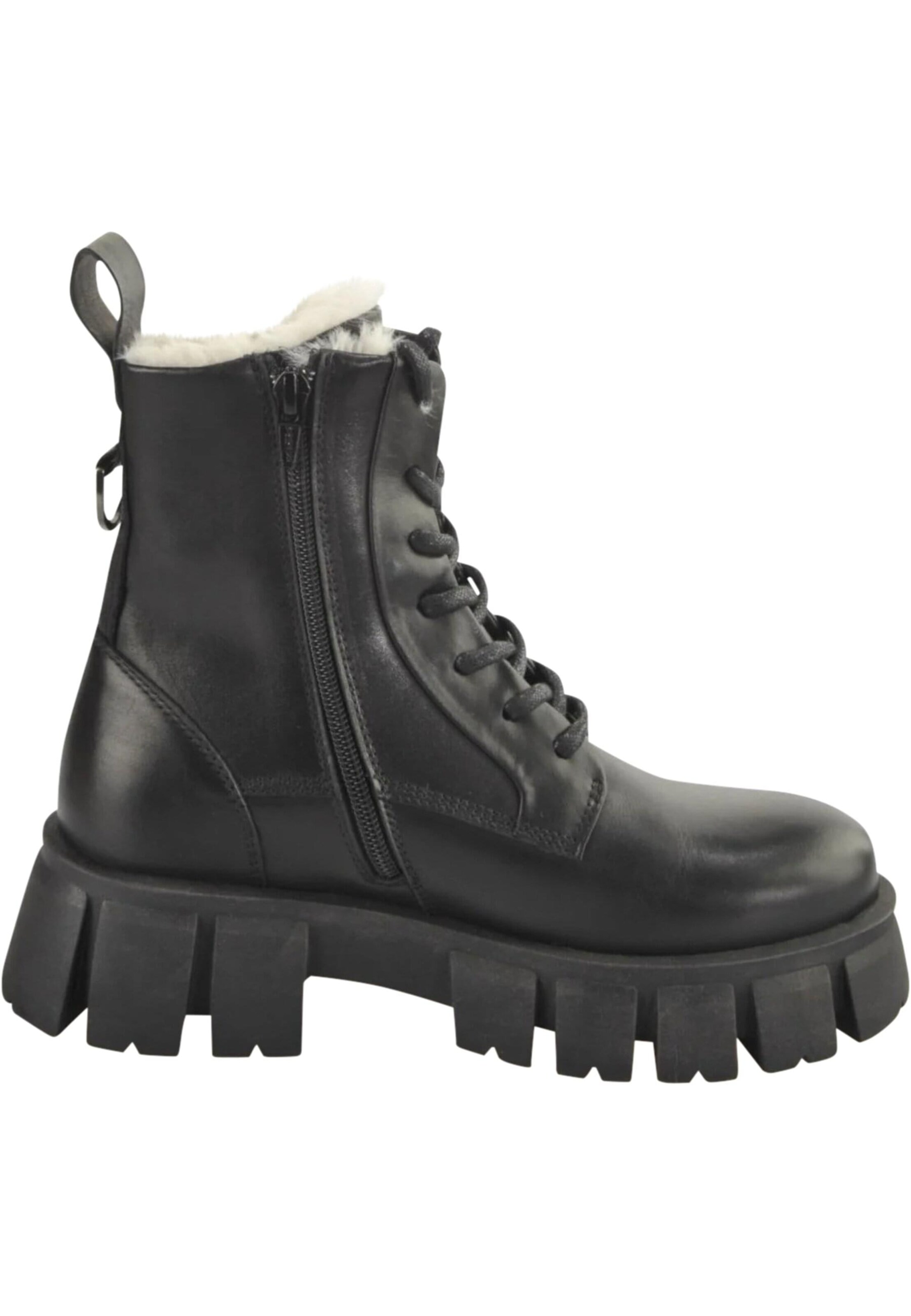 BUFFALO Lace-up bootie 'Escape' in Black