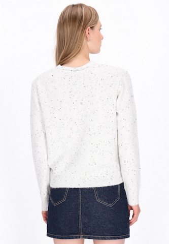 DreiMaster Vintage - Cárdigan en blanco