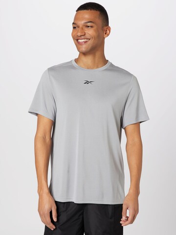 Reebok Functioneel shirt in Grijs: voorkant