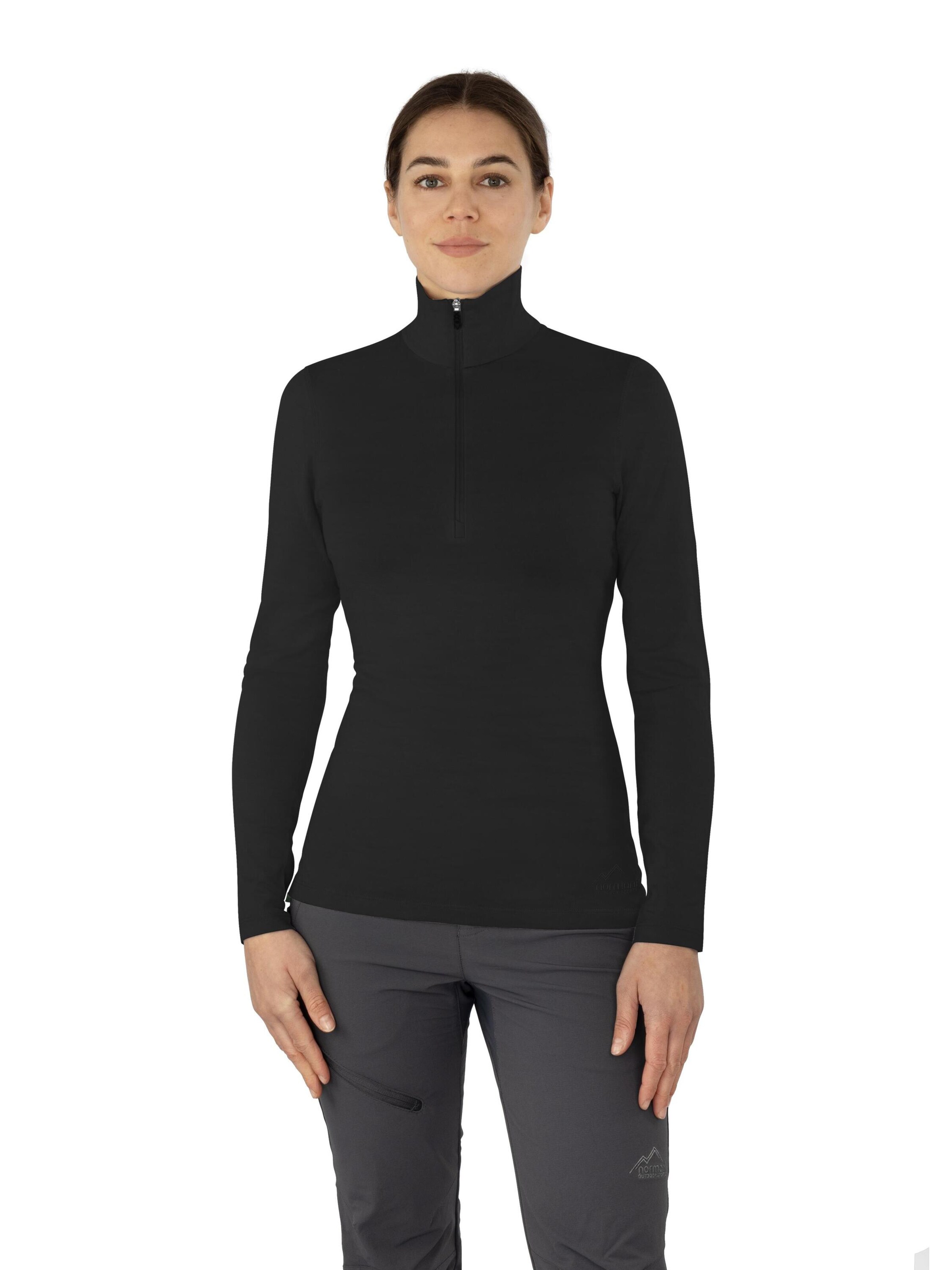 normani Sweatshirt in Grijs: voorkant