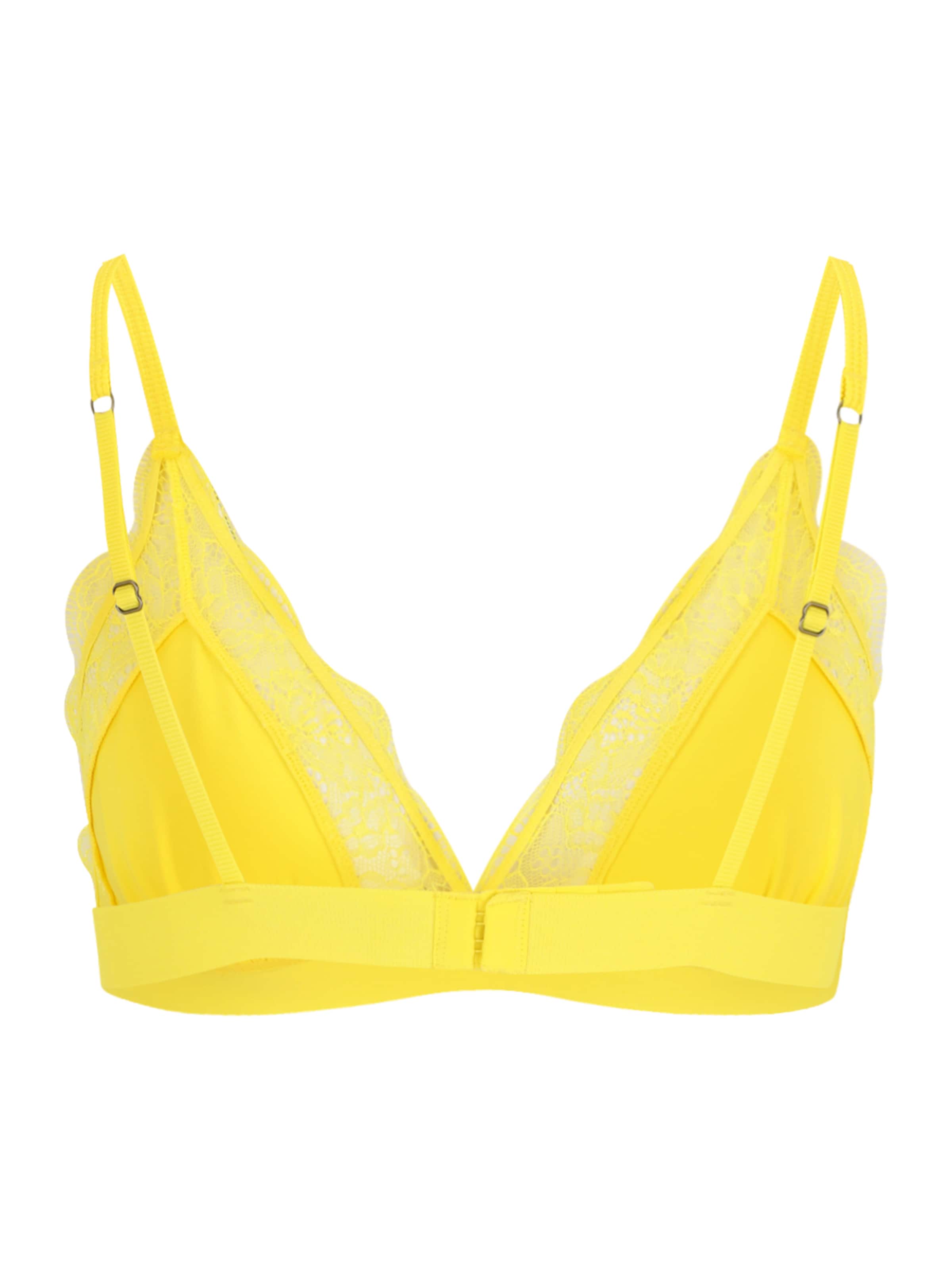 Triangolo Reggiseno di LOVE Stories in giallo