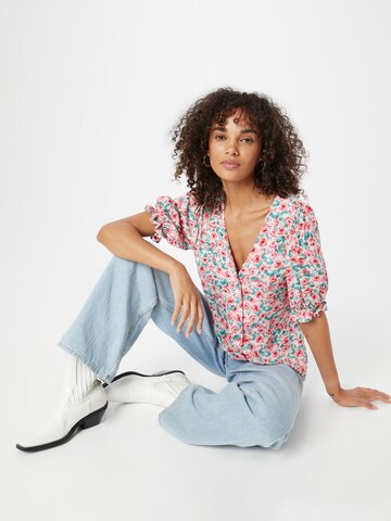 Dorothy Perkins Блузка в Ярко-розовый