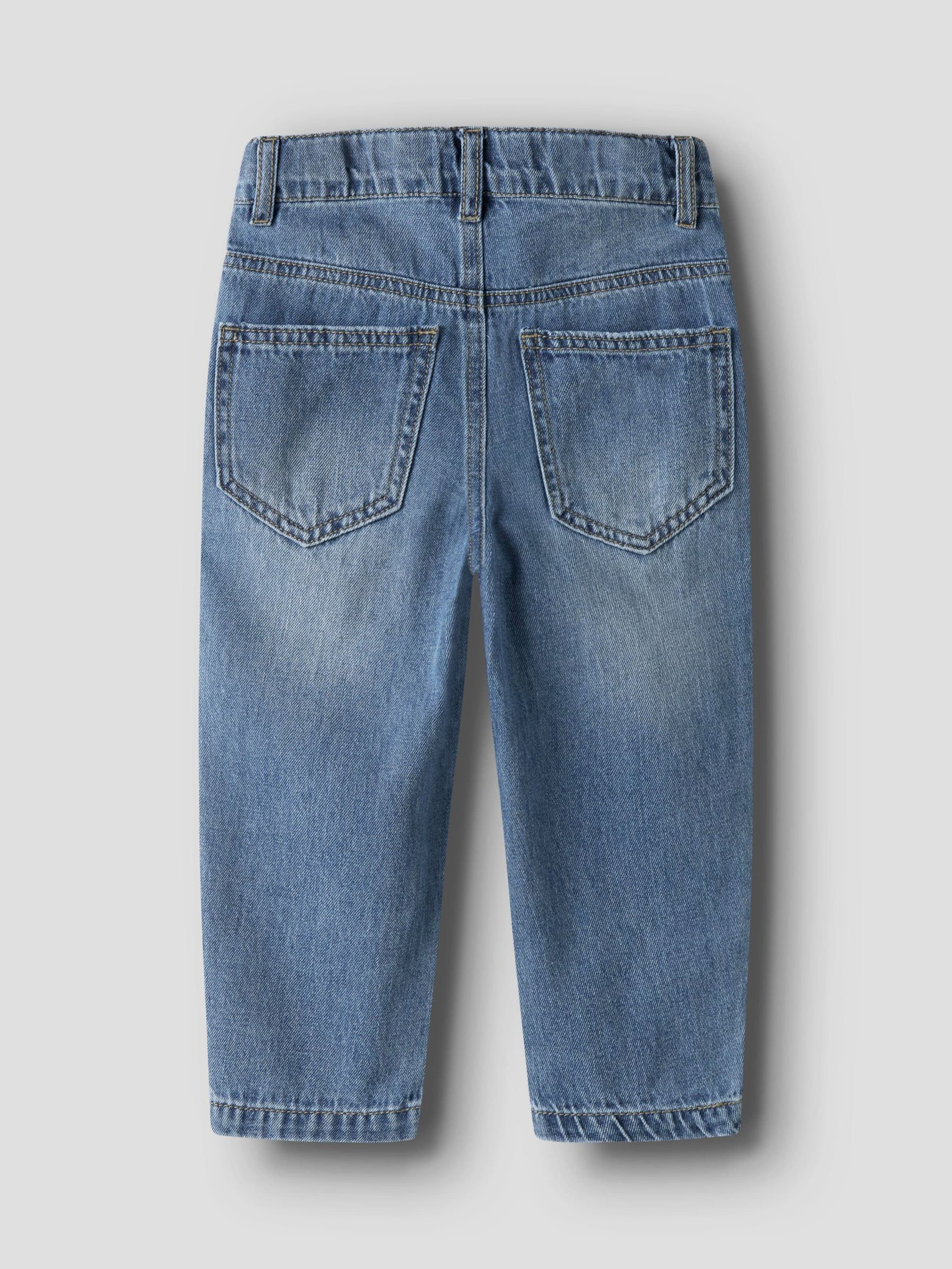 Effilé Jean NAME IT en bleu