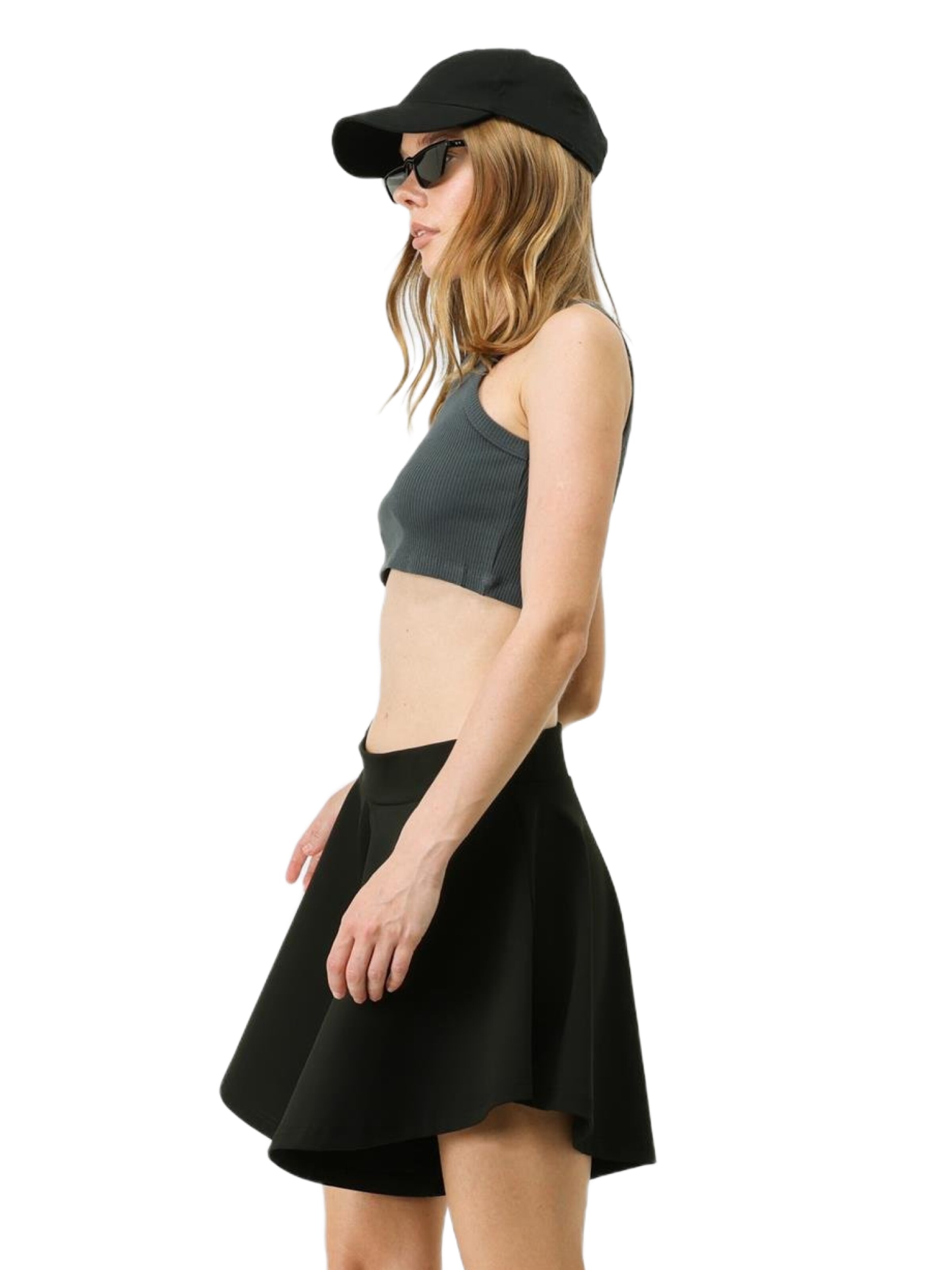 C&City Loose fit Trousers in Black