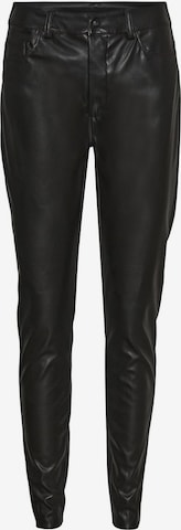 Noisy may Slim fit Pants 'CALLIE' in Black: front