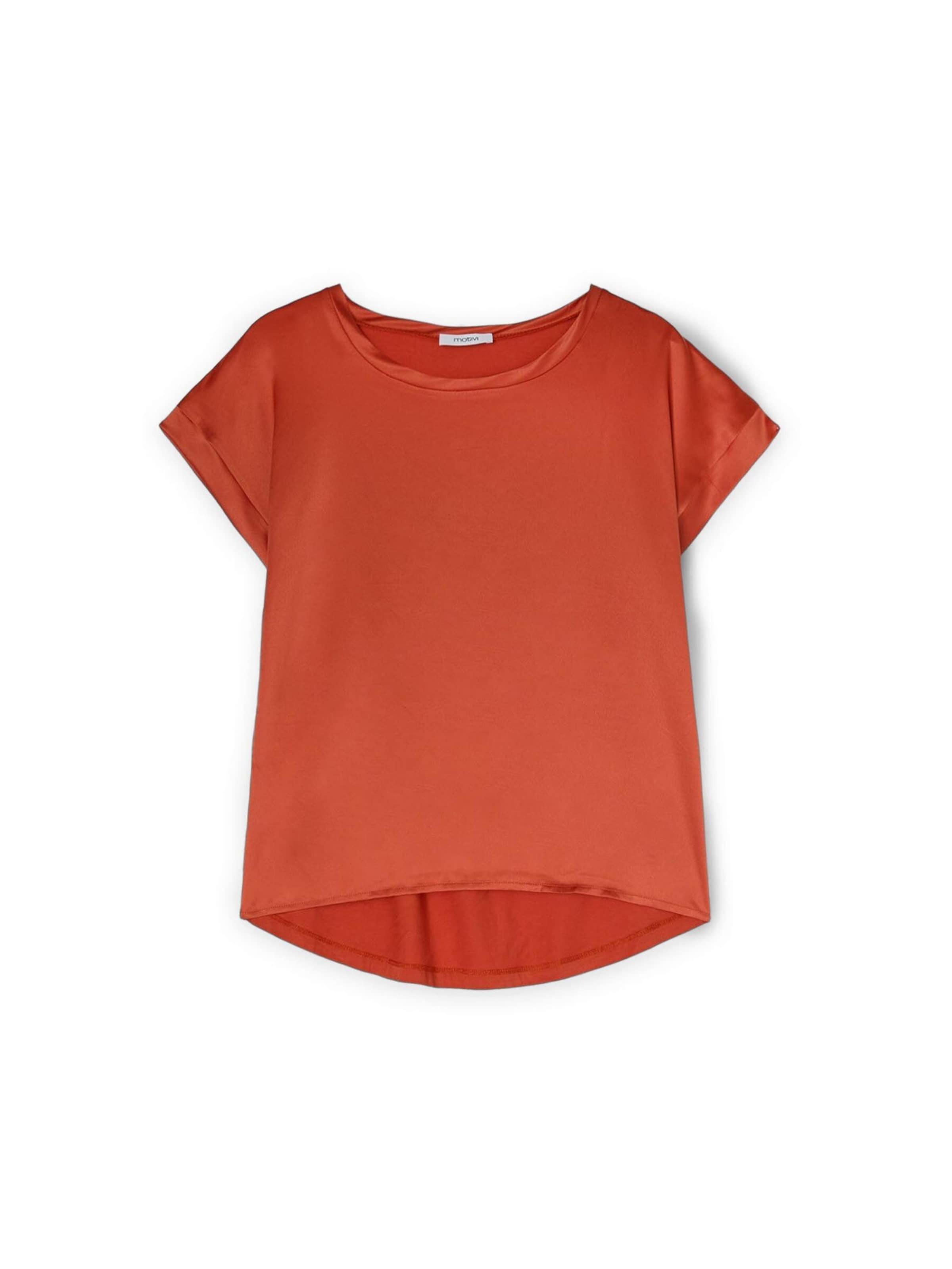 MOTIVI Top in Oranje: voorkant
