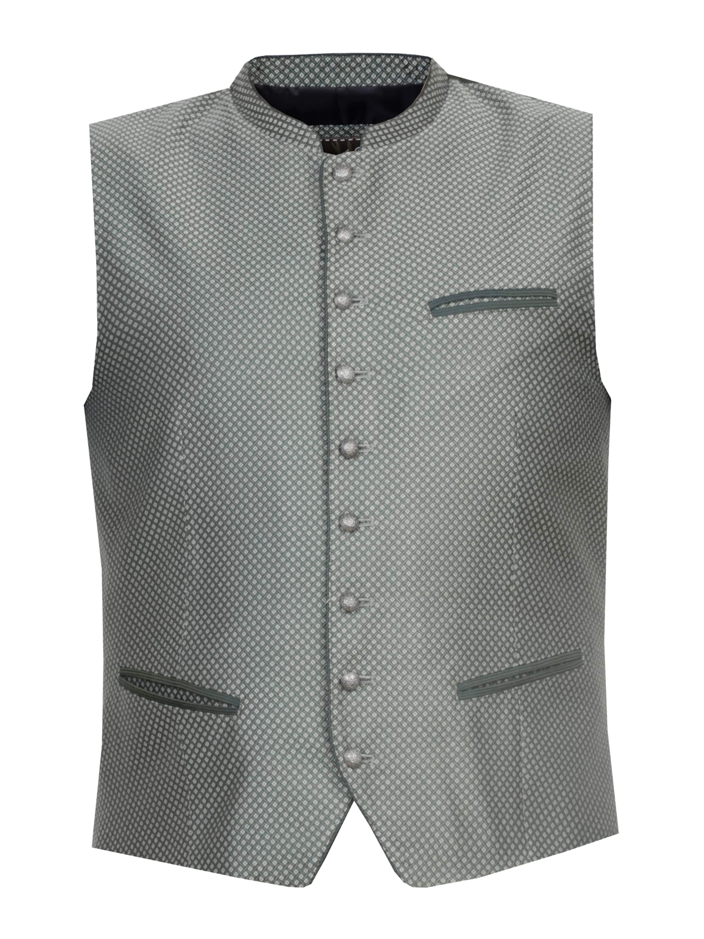 MARJO Folkdräktsväst 'Paul' i grön: framsida