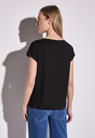 STREET ONE Shirt in Black