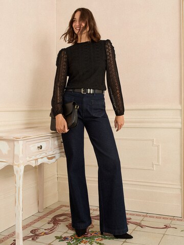 Camicia da donna di love & roses in nero