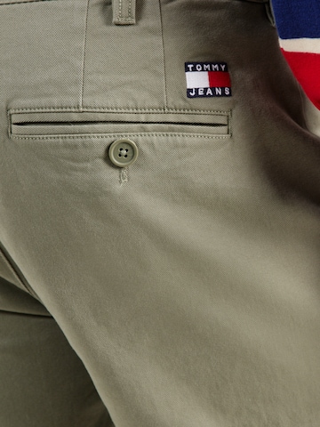 Tommy Jeans Regular Hose 'OTIS' in Grün