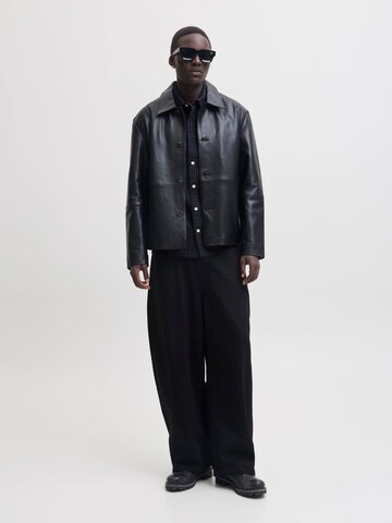 JACK & JONES - Ajuste confortable Camisa 'Menton' en azul