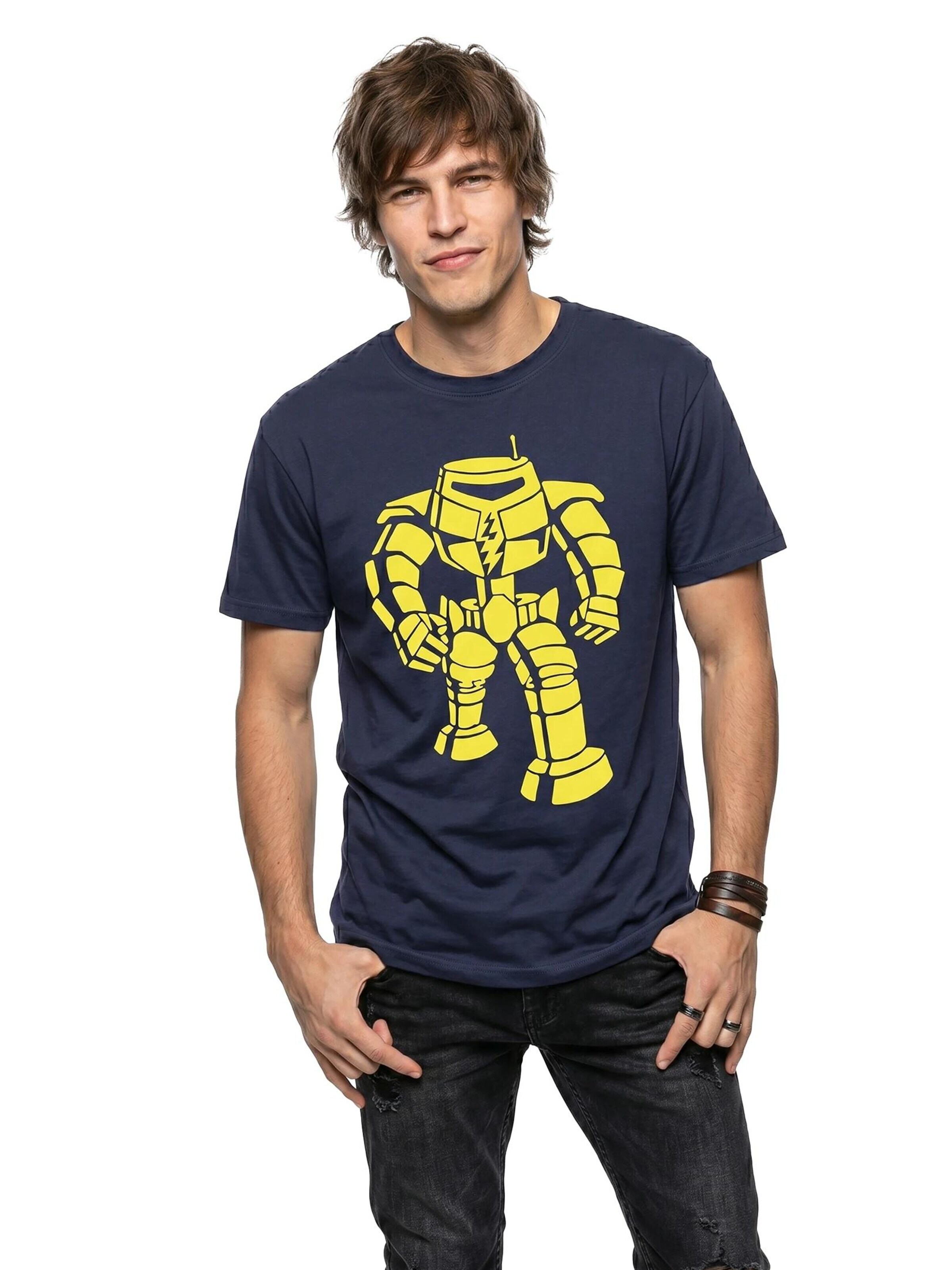 MAKAYA Shirt 'Robo' in Blue