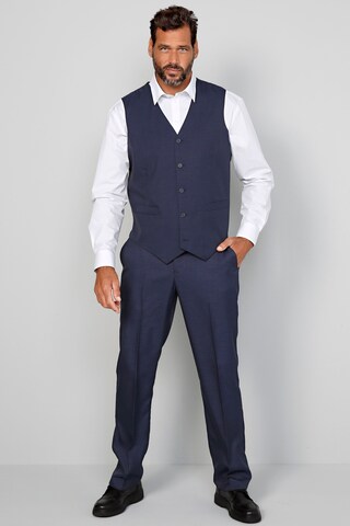 Men Plus Suit Vest in Blue