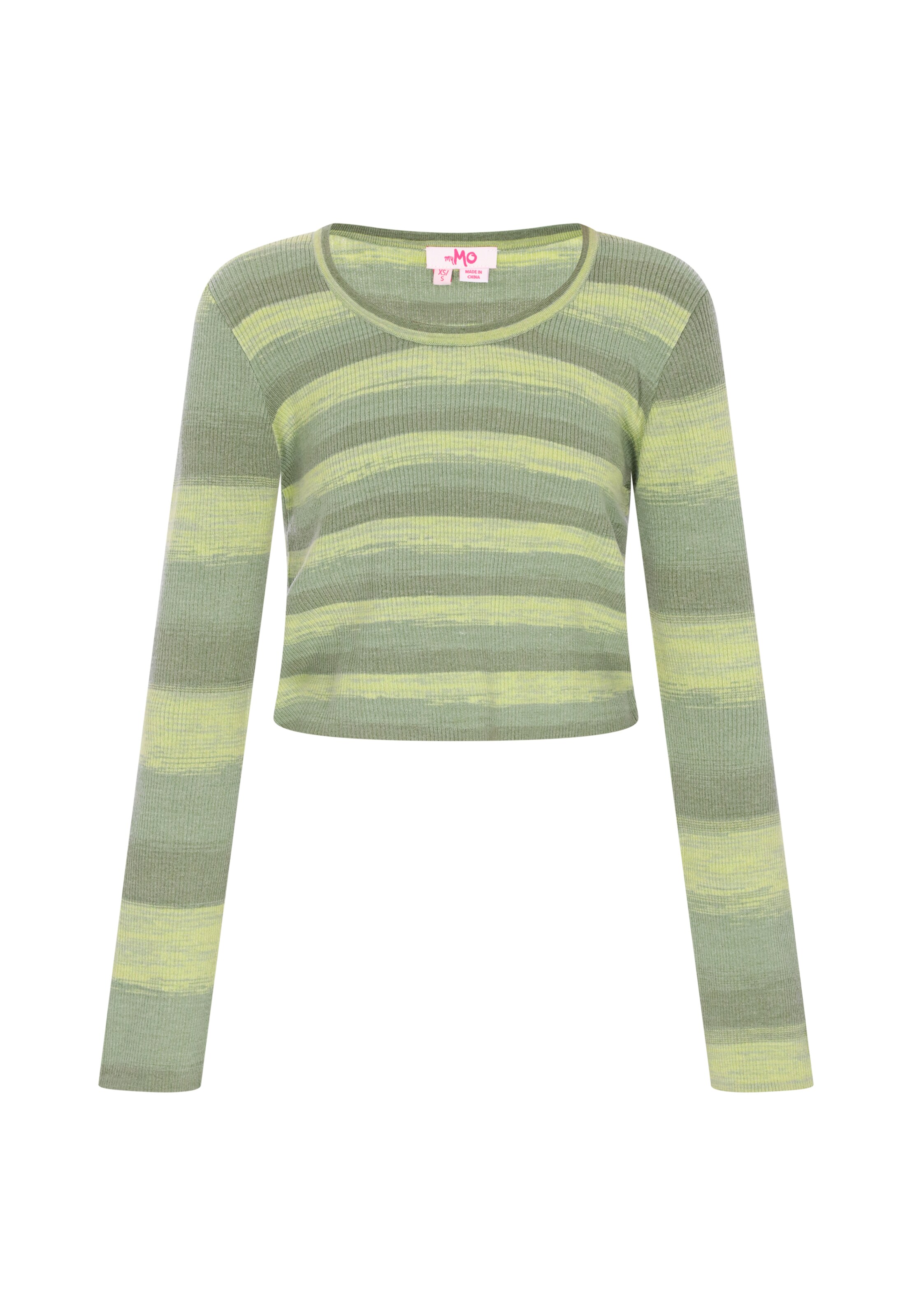 MYMO Pullover em cáqui / verde claro, Vista do artigo