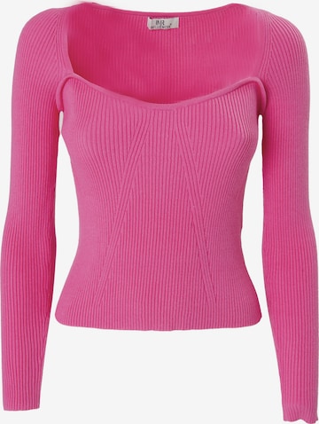 Influencer - Pullover em rosa: frente