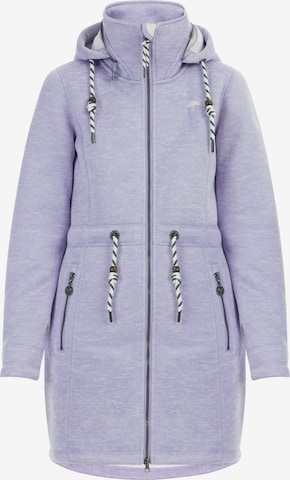 Schmuddelwedda Fleece Jacket in Purple: front