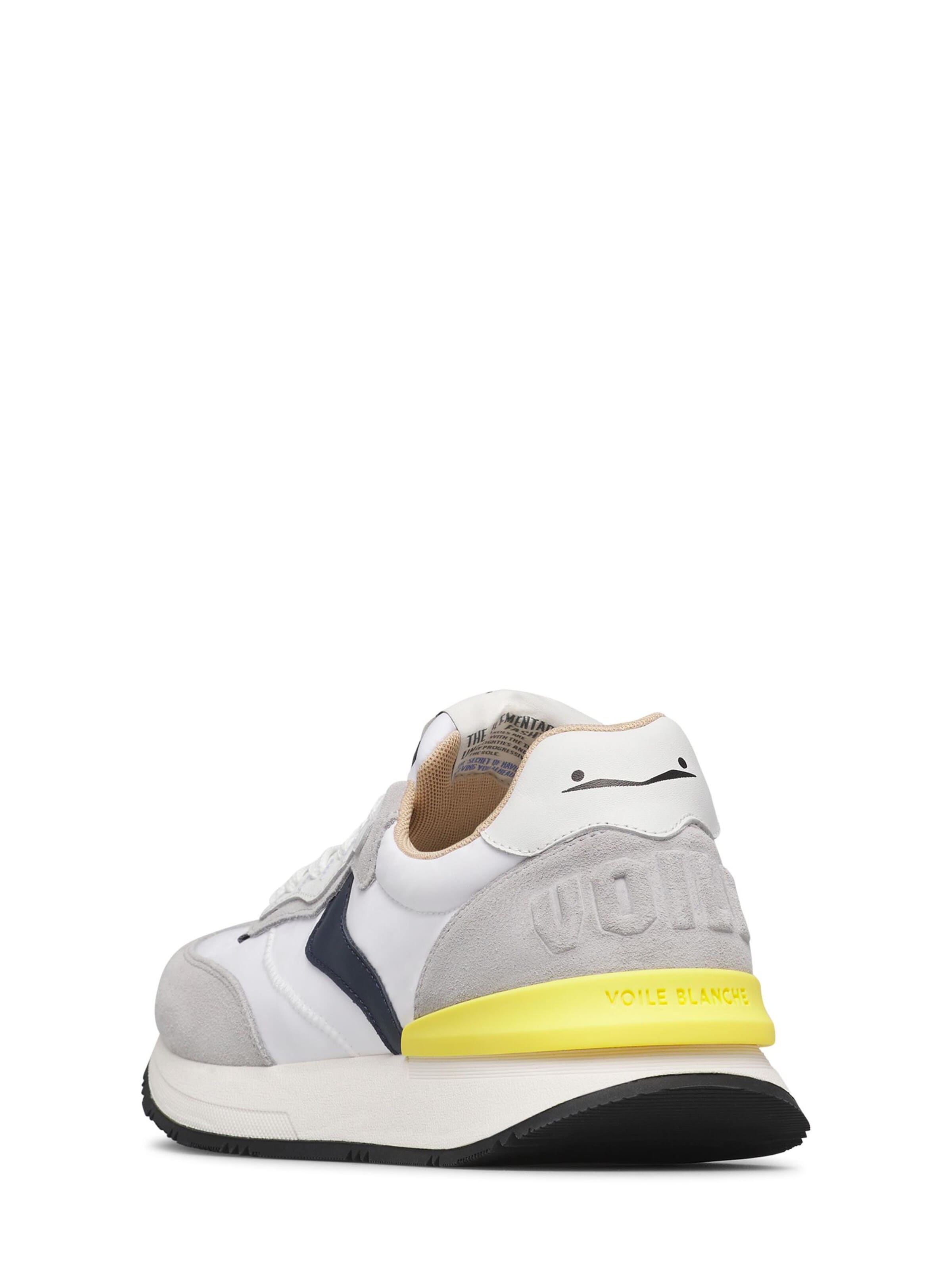 Voile blanche Platform trainers 'QWARK EASY MAN.' in White
