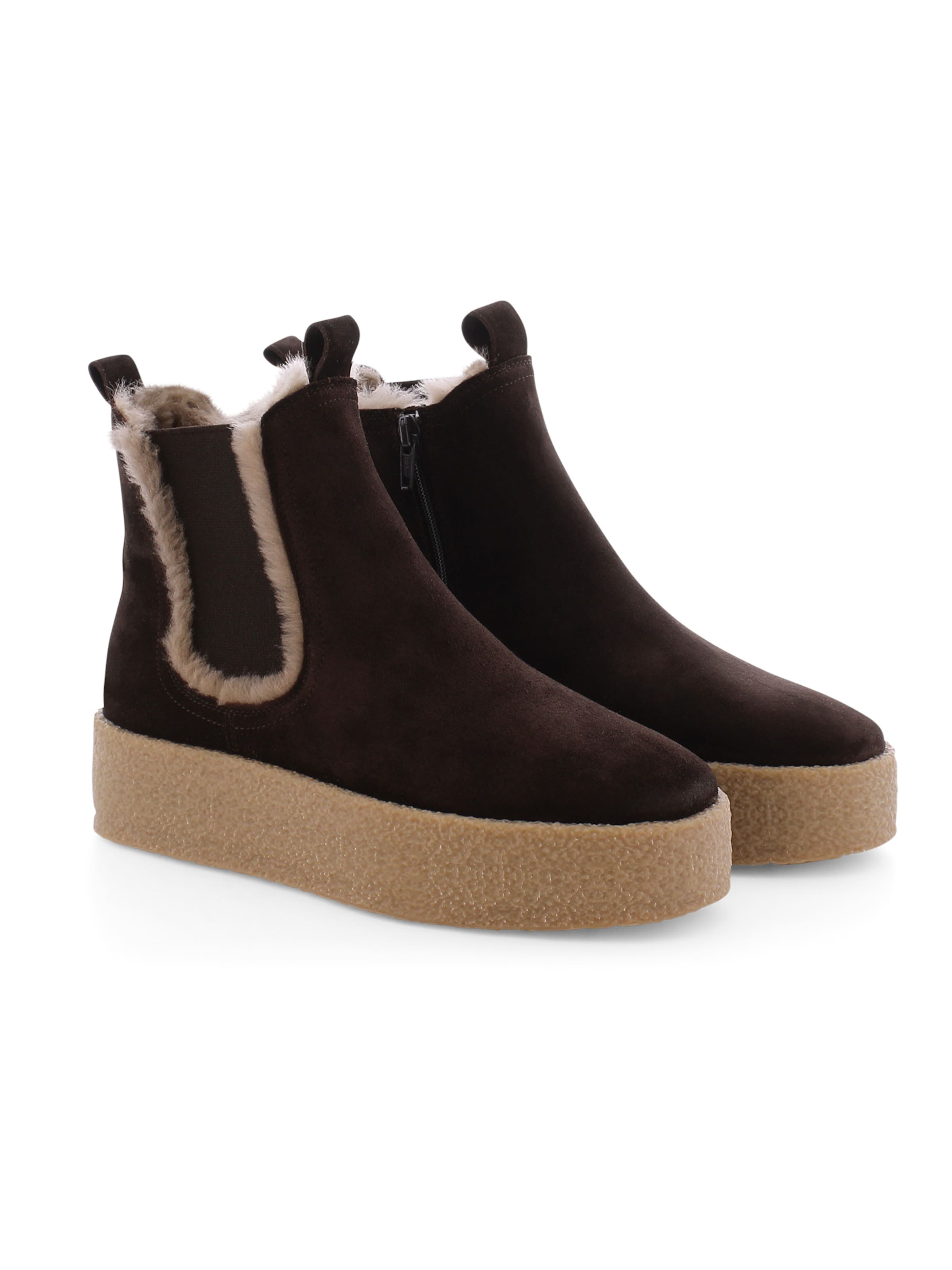 Kennel & Schmenger Bootie 'Bazar' in Brown: front