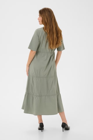 CULTURE - Vestidos camiseiros 'CUBreathe Antoinett' em verde