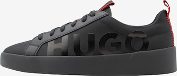 HUGO Matalavartiset tennarit 'Lyde' värissä musta: etupuoli