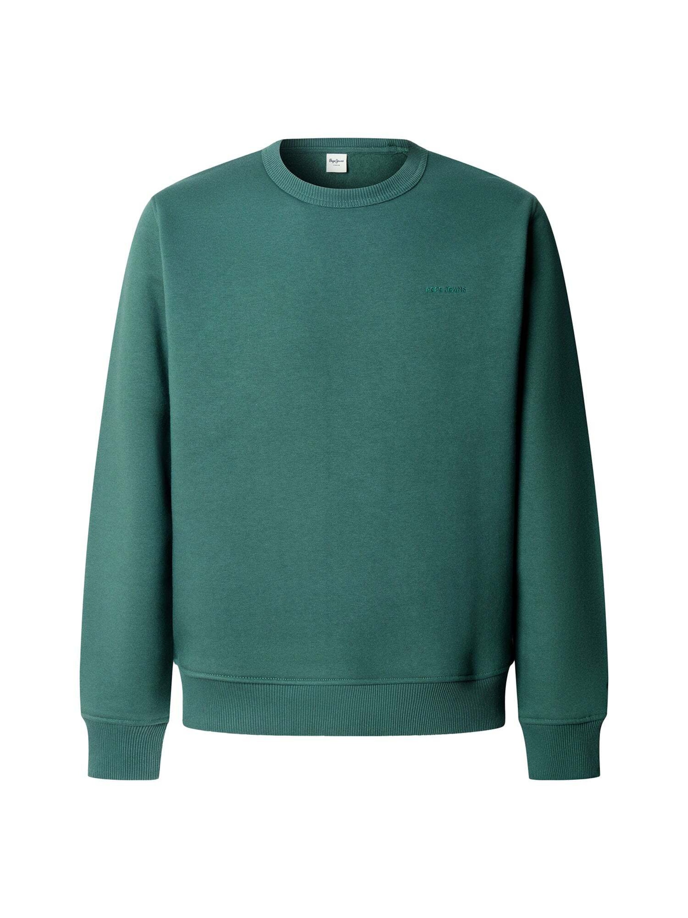 Pepe Jeans - Sudadera 'Jefferson' en verde: frente
