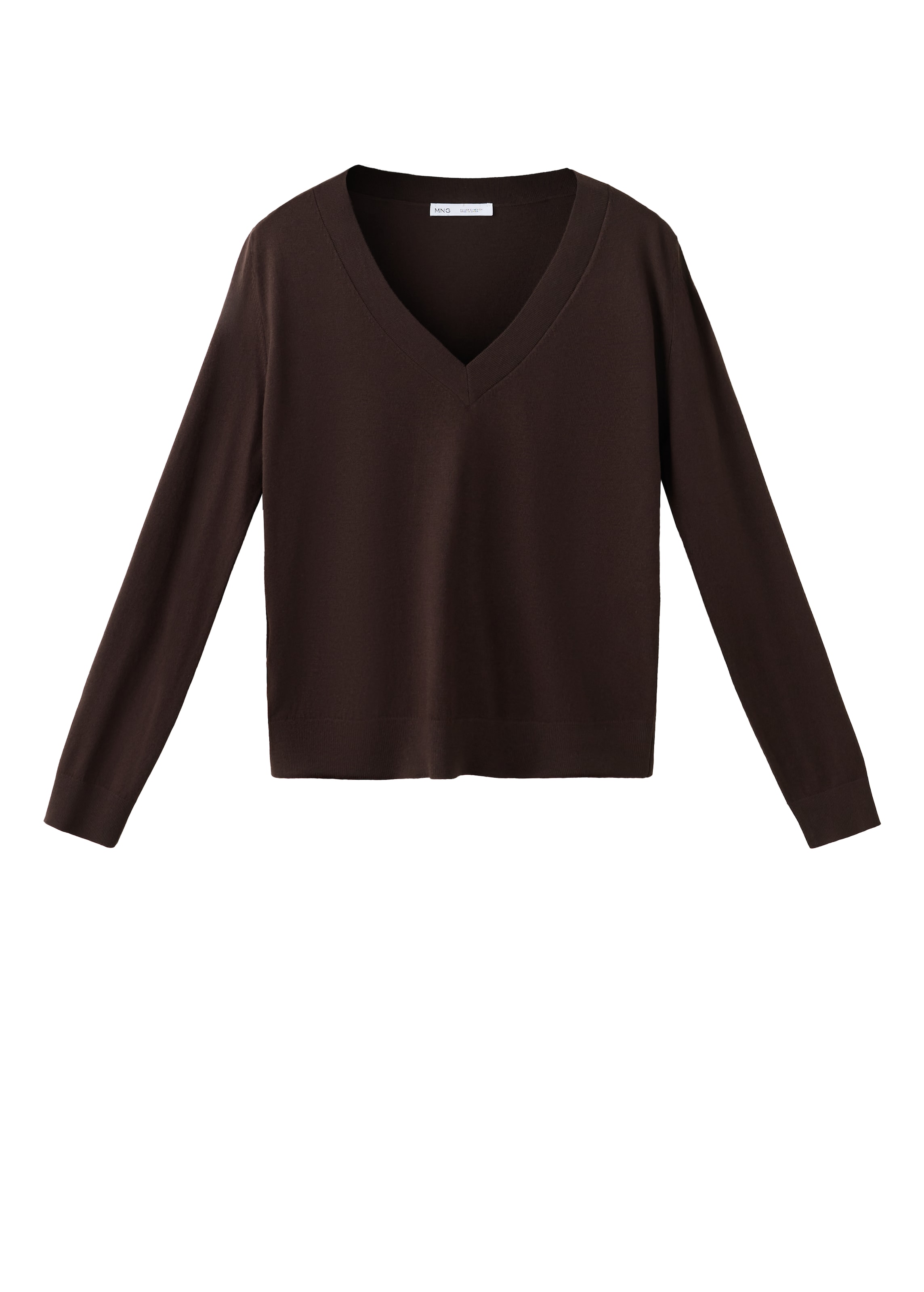 MANGO Pullover 'LUCCAV' in XS in schoko, Produktansicht