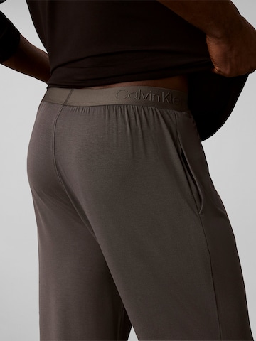 Calvin Klein Pyjamahose in Grau