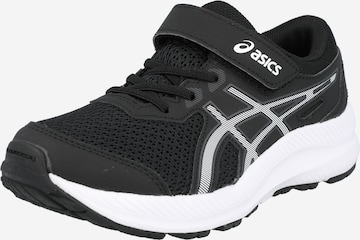 ASICS Athletic Shoes 'CONTEND 8 PS' in Black: front