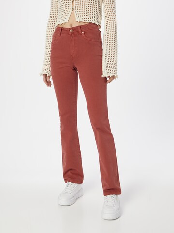 BONOBO Regular Broek 'BALI-TAPCO' in Rood: voorkant