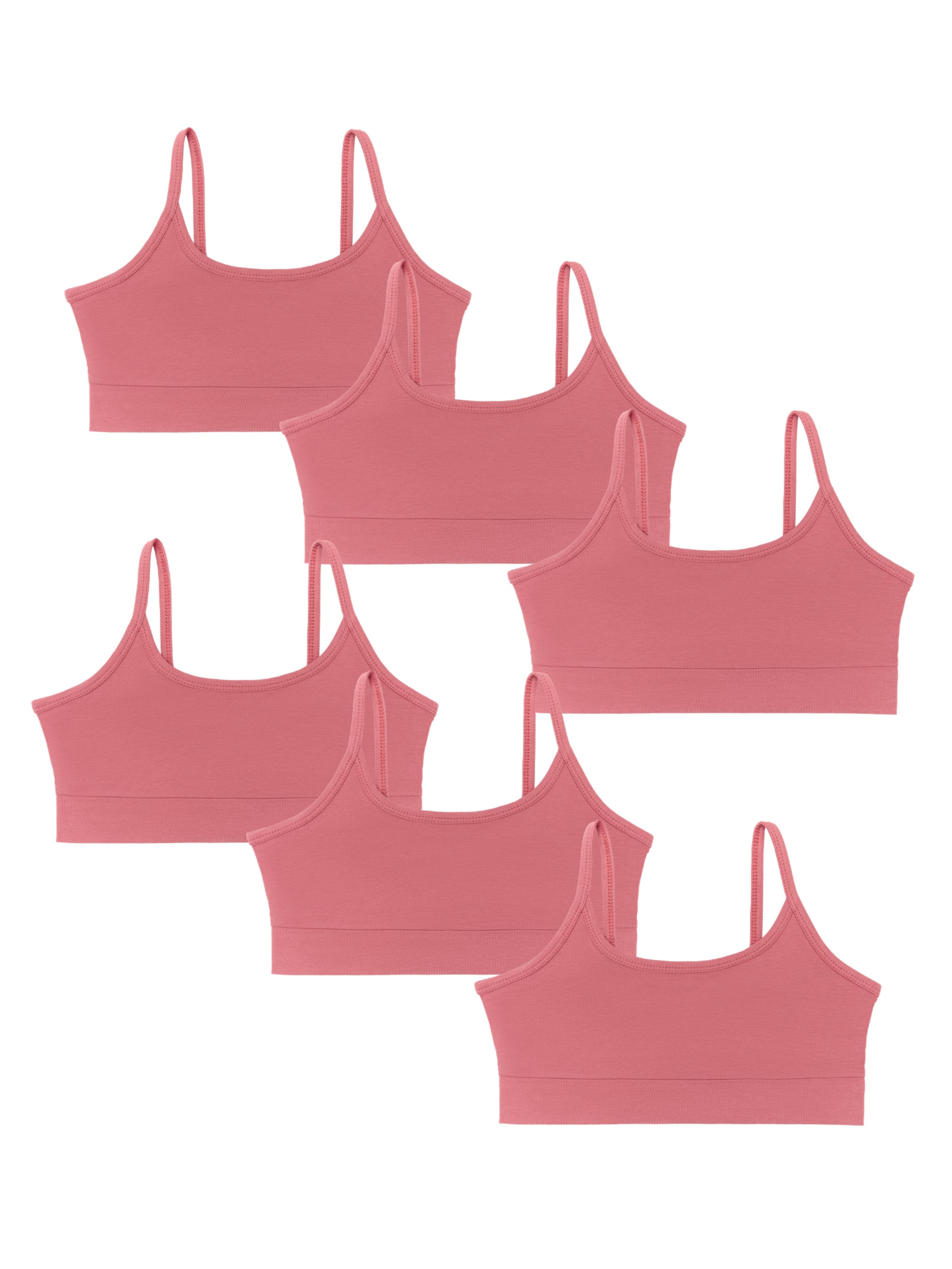 Albero Natur Bralette Bra in Red