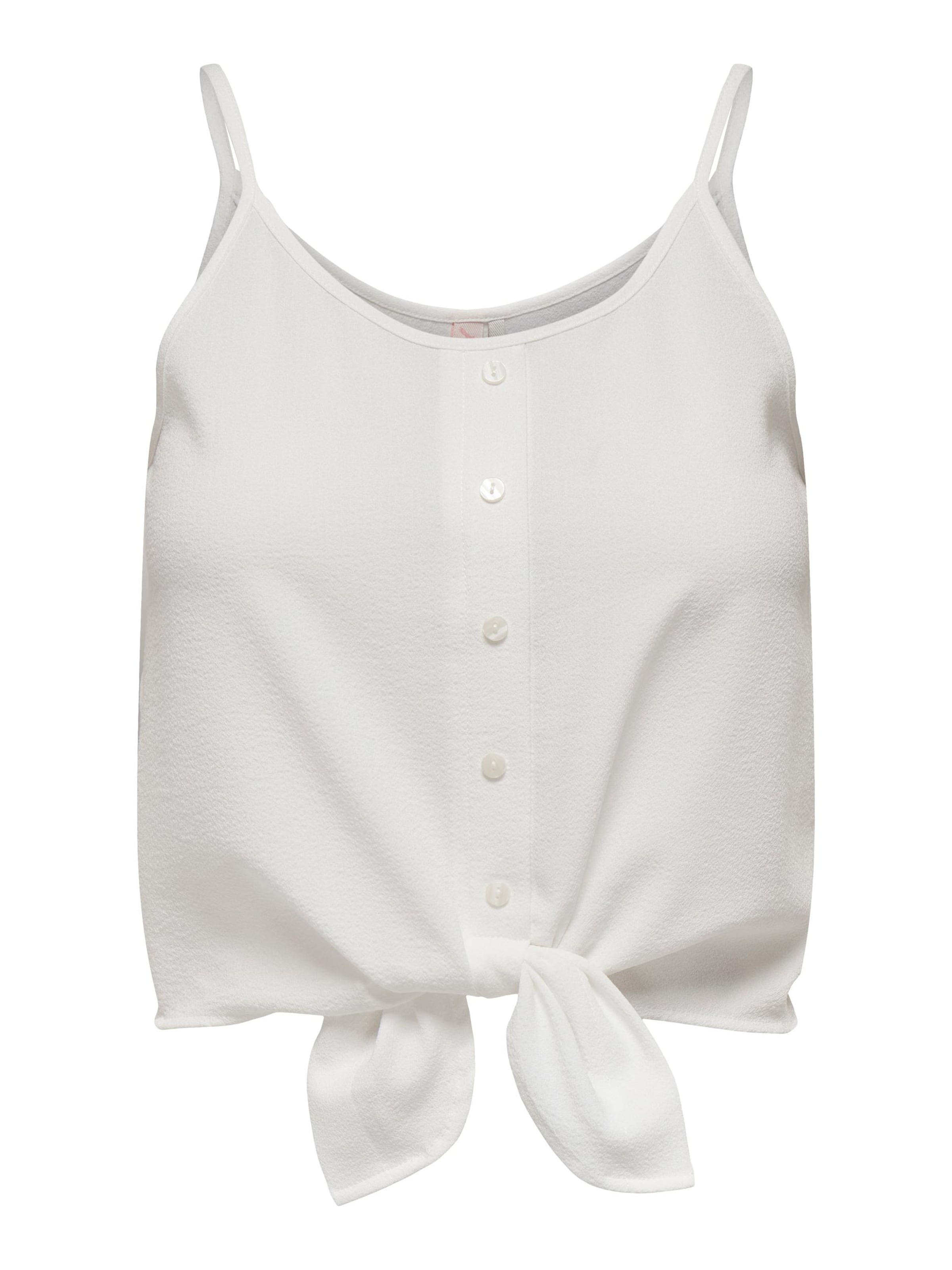 ONLY Top 'Lecey' in White: front