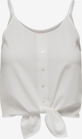 Camicia da donna 'Lecey' di ONLY in bianco: frontale