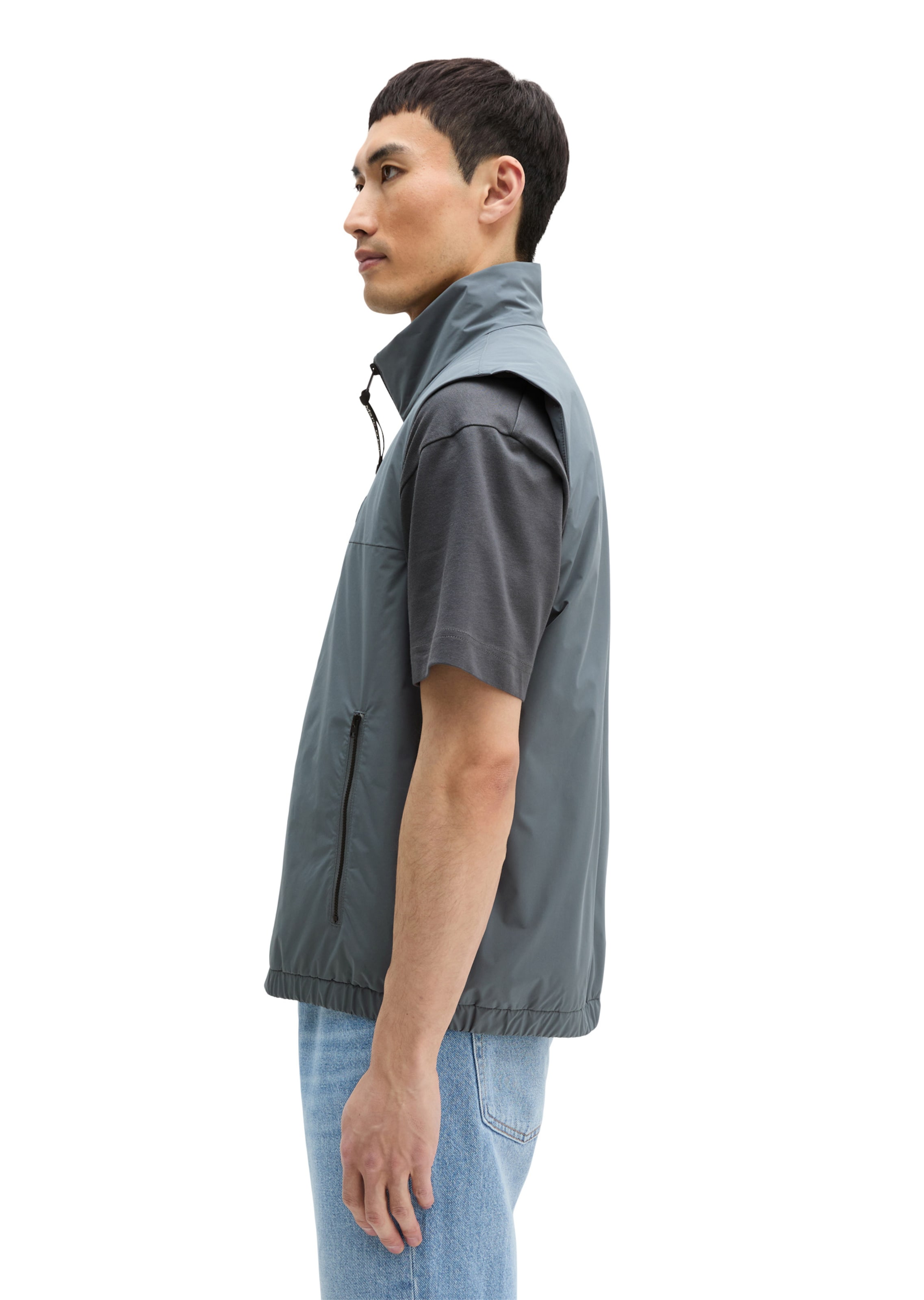 Marc O'Polo Vest in Grey