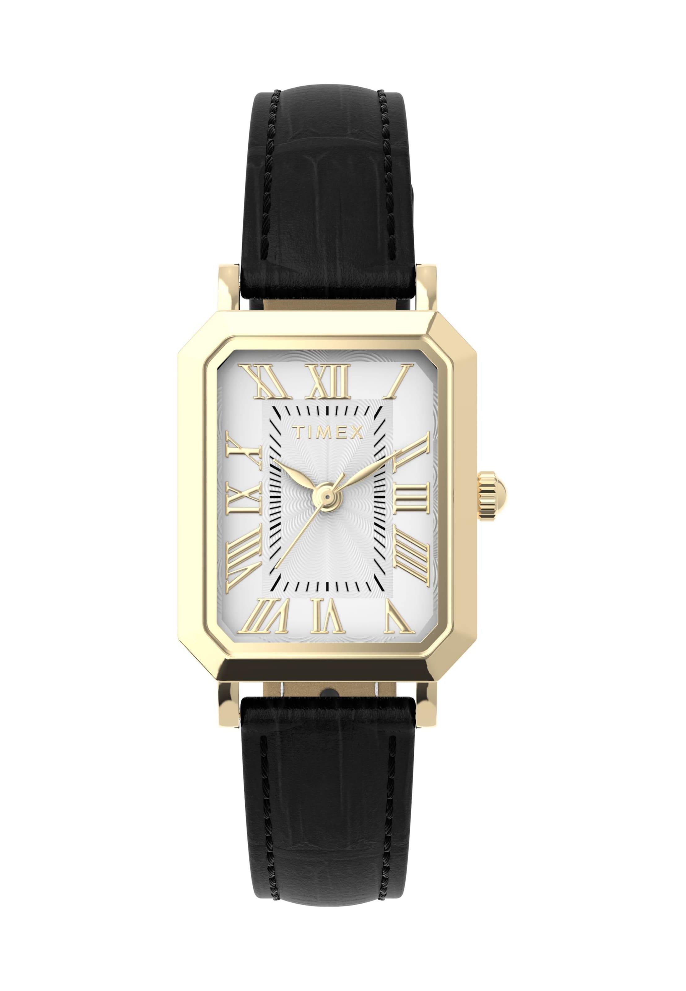Montre à affichage analogique ' Vivienne Trend ' TIMEX en noir : devant