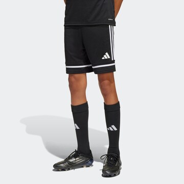 ADIDAS PERFORMANCE Regular Sports trousers 'Squadra 25' in Black: front