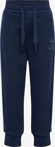 Hummel Regular Workout Pants 'WULBA' in Blue: front