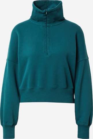 Abercrombie & Fitch Sweatshirt 'SUNDAY' in Green: front