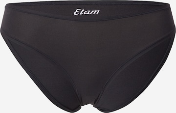 juoda ETAM Moteriškos kelnaitės: priekis
