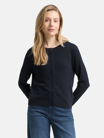 TOM TAILOR Knit cardigan in Blue: front