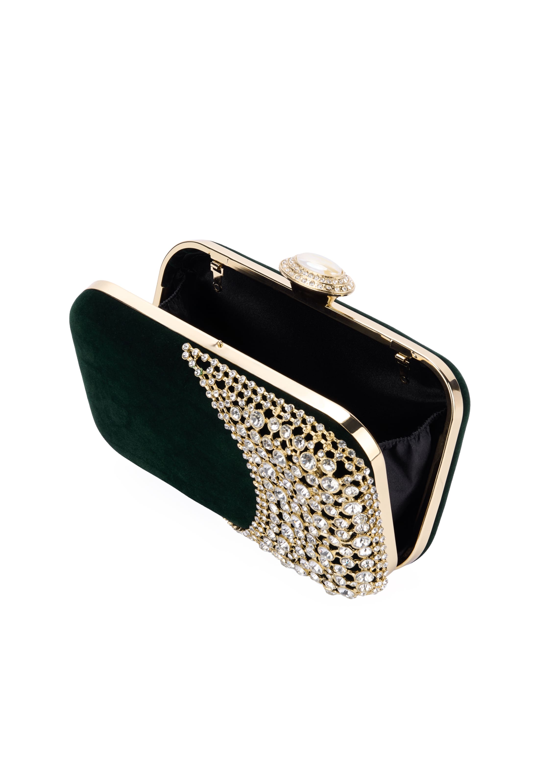 faina - Clutches em verde