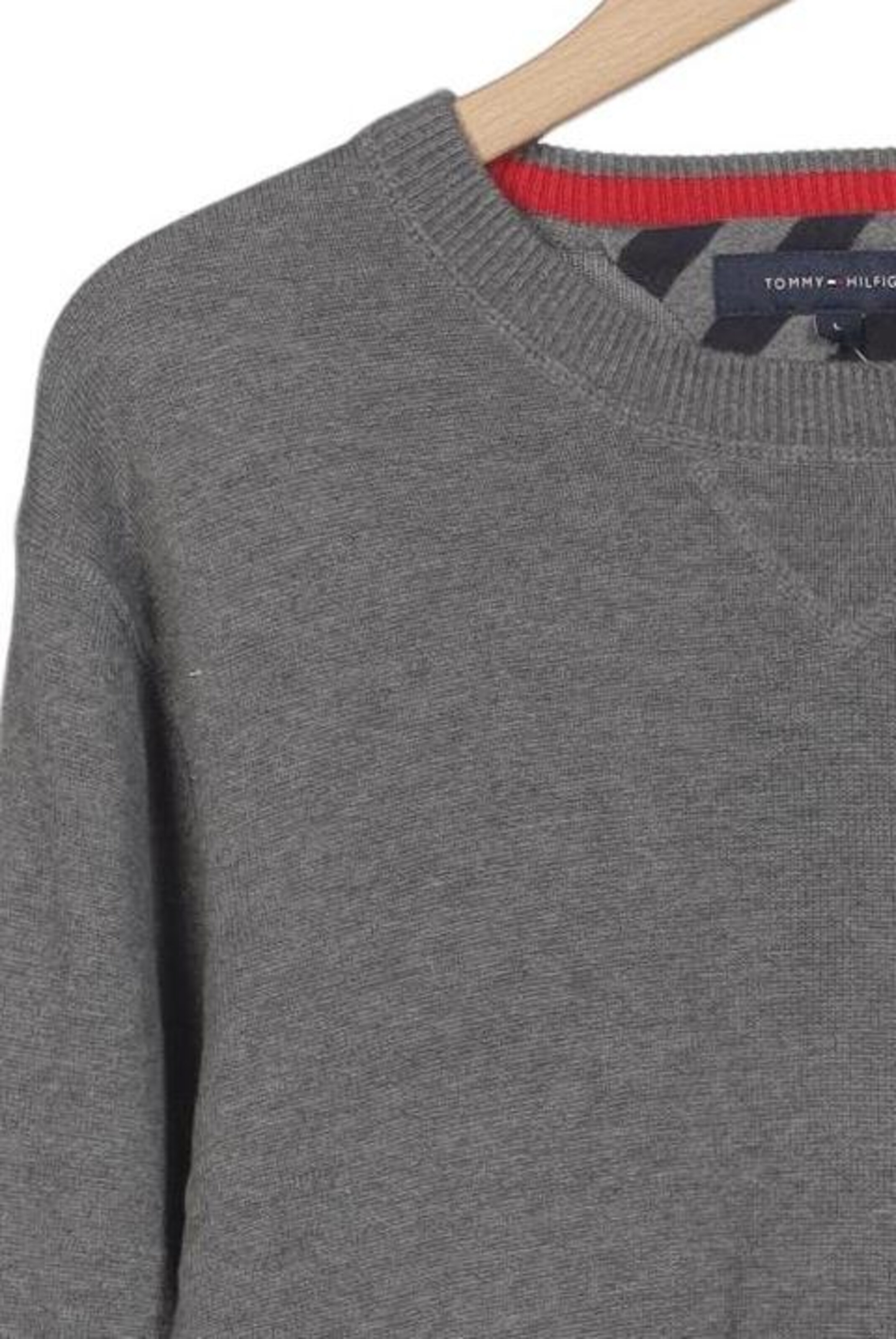 TOMMY HILFIGER Pullover L in Grau