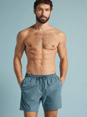 IUMAN Intimissimi Swim Trunks in Blue