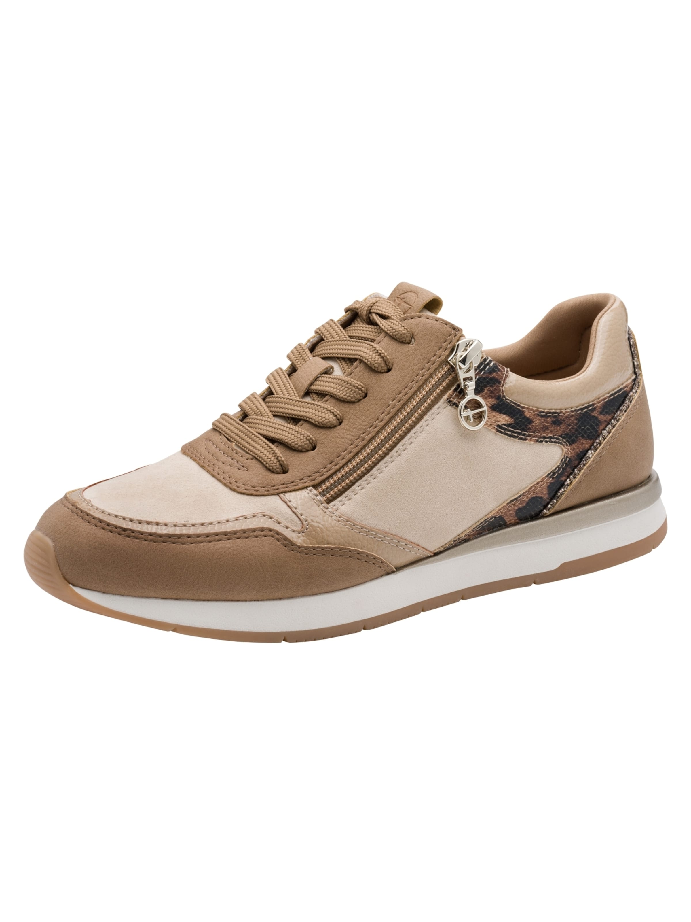 Sneaker low de la Tamaris pe maro: față