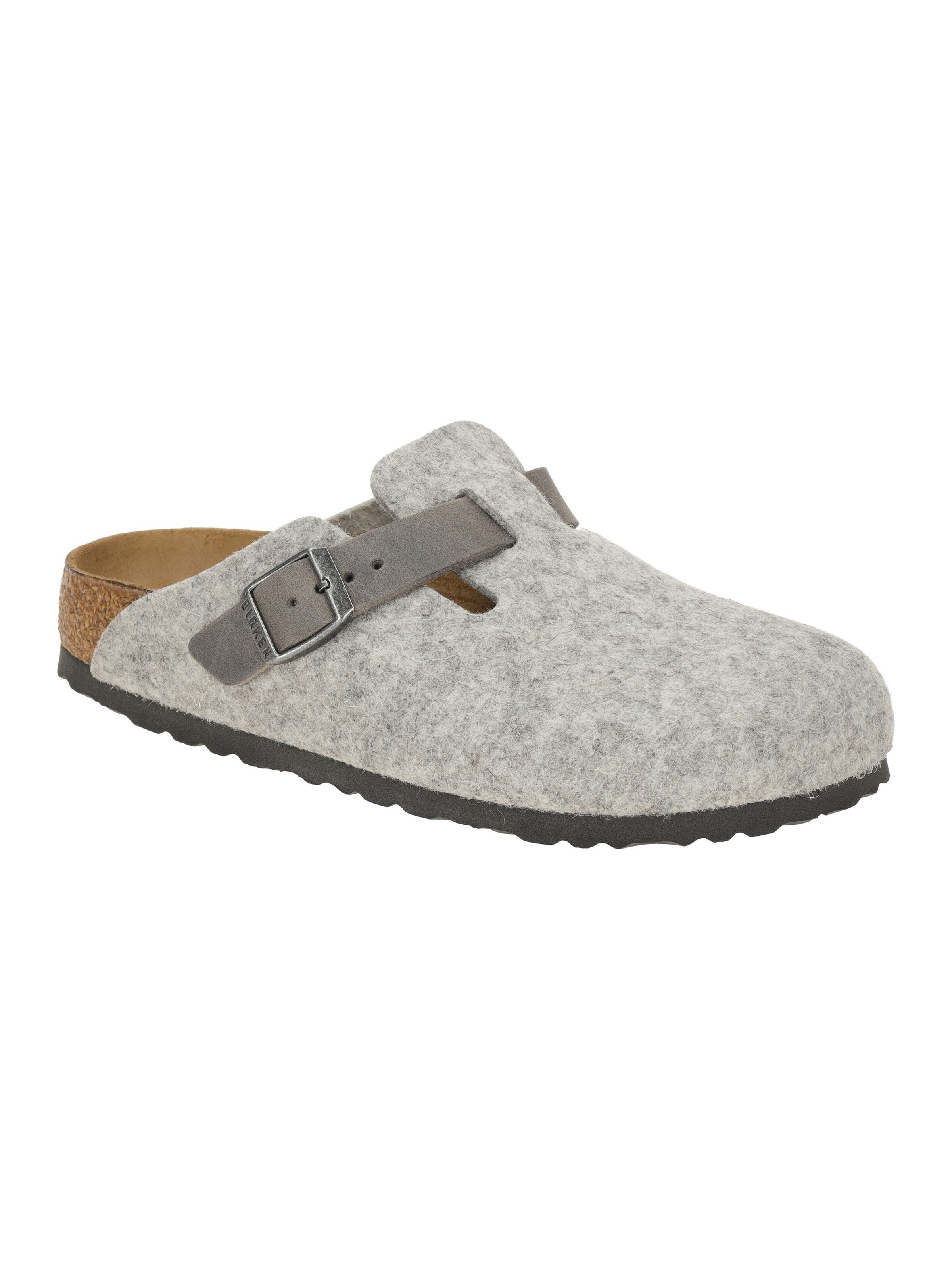 BIRKENSTOCK Clogs 'Birkenstock Boston  1026163'‌‌‌ in Grau: Vorderseite